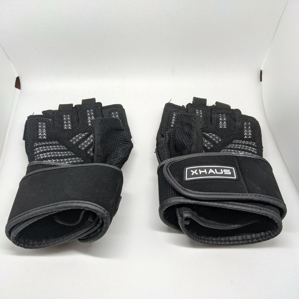 Xhaus Weight Lifting Gym Workout Gloves Wrist Wrap Support