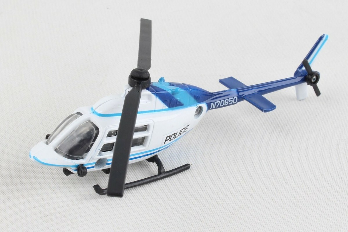Bell 206 JetRanger Police Helicopter 1/100 Scale Diecast Bell 206 JetRanger Police Helicopter 1/100 Scale Diecast