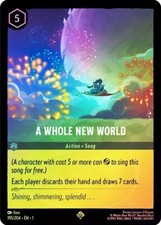 A Whole New World [Foil] #195 Prices | Lorcana First Chapter