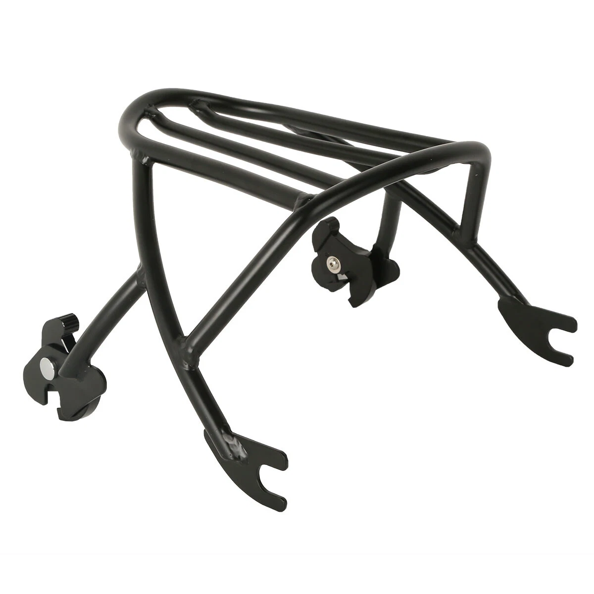 Bagagedrager Achter Motorfiets Achter Solo Seat Bagagerek Ondersteuning Plank Voor Harley Voor Sportster Voor Ijzer Voor XL883 Voor XL1200 Voor X48 Achterste Bagagerek(Zwart