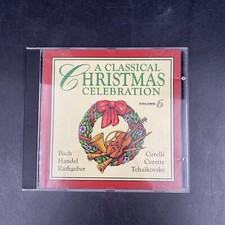 A Classical Christmas Celebration Volume 6 Various Music CD Bach Handel Corette