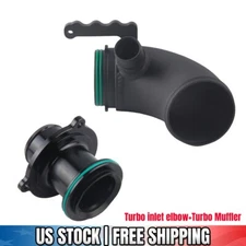 Intake Turbo Elbow Pipe & Muffler Kit For VW MK7 Golf GTI R S3 A3 2.0TSI MQB New