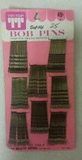 Vintage Bobby Pins Soft Tip Regular Size Pins 2 inch Unique old Items