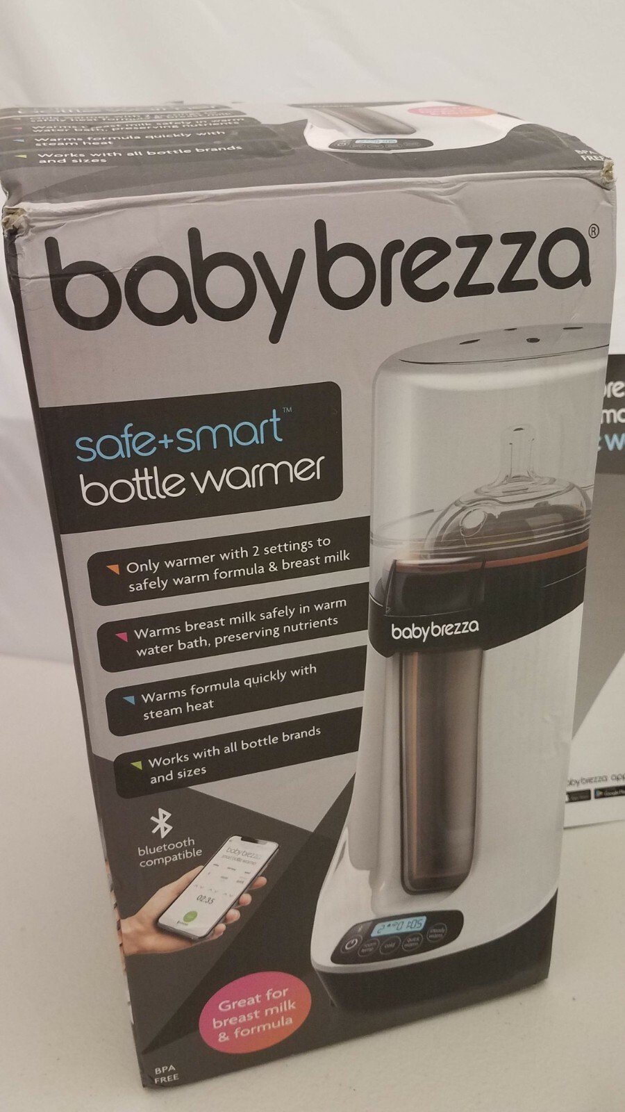 bluetooth bottle warmer