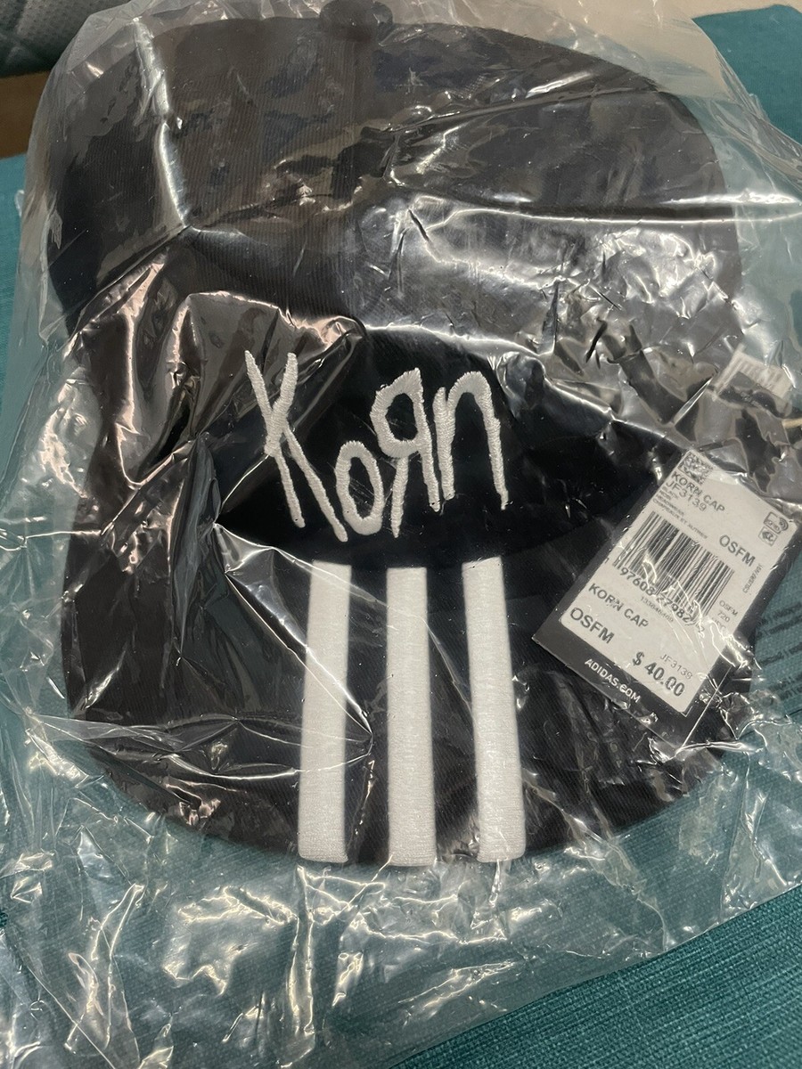 Adidas Korn Cap Hat Black NEW 2024 Follow The Leader Snapback