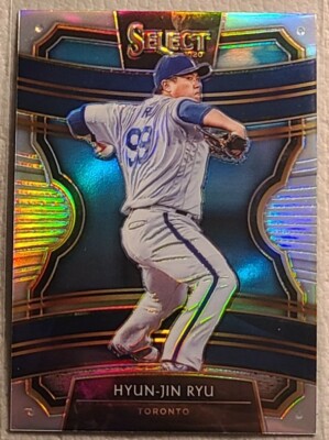 2020 Select Silver Prizm Refractor #50 Hyun-Jin Ryu - Toronto Blue Jays