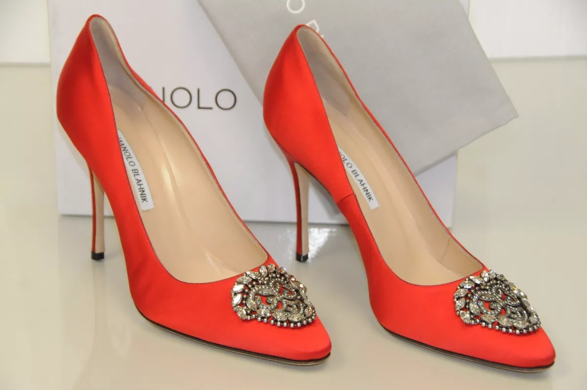 Red manolo best sale blahnik