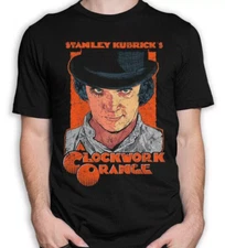 Classic Movie Tee A Clockwork Orange Malcolm McDowell Patrick Magee Alex DeLarge