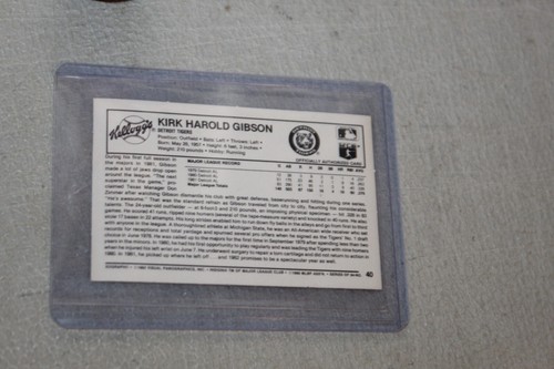 1982 Kellogg's 3-D Super Stars Baseball Card Complete Finish Your List Set UPick - Picture 82 of 130