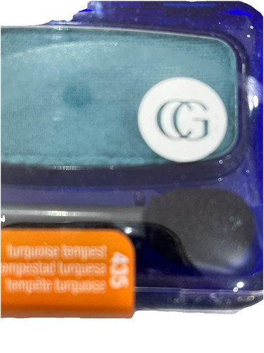 CoverGirl Turquoise Tempest 435 Eye Enhancers Shadow Factory Sealed - Picture 4 of 4