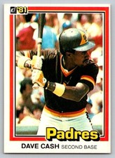 1981 Donruss - #121 Dave Cash