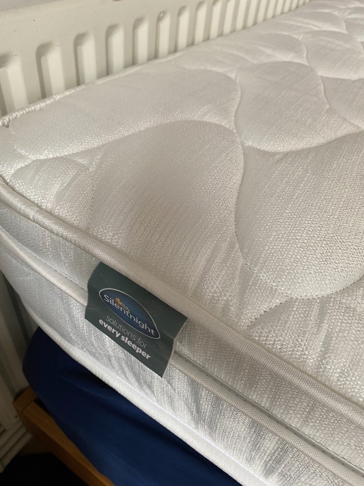 Silentnight Westland Miracoil Memory Double Mattress slightly used eBay
