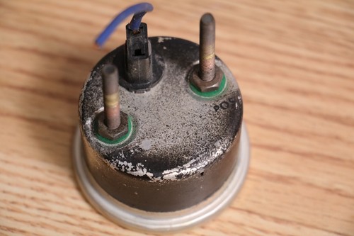 Vintage Smiths / MEDALLION BOAT 4 GAUGE VOLT FUEL OIL - Made in USA - Picture 11 of 12