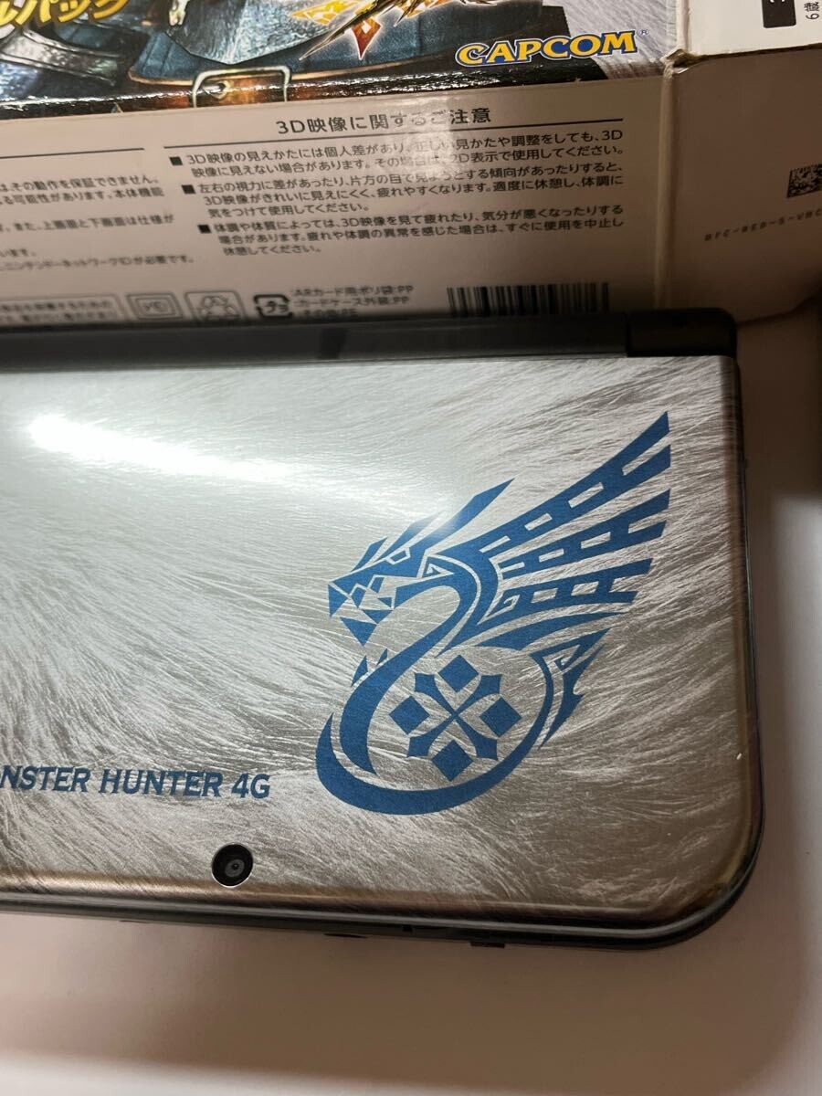 New Nintendo 3DS XL LL Monster Hunter 4G Special Box Japanese ver