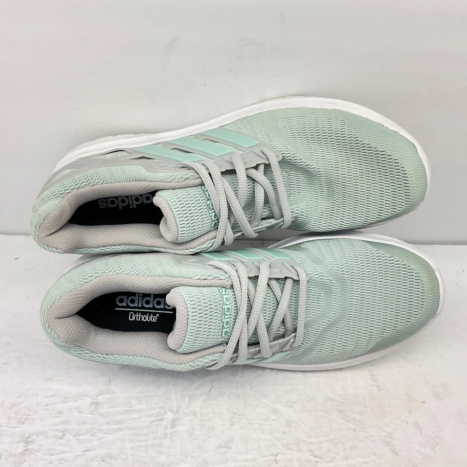 adidas Women’s Low Energy Cloud V Athletic Sneakers CP9516 Grey/Green Size 8M - Image 4 of 4