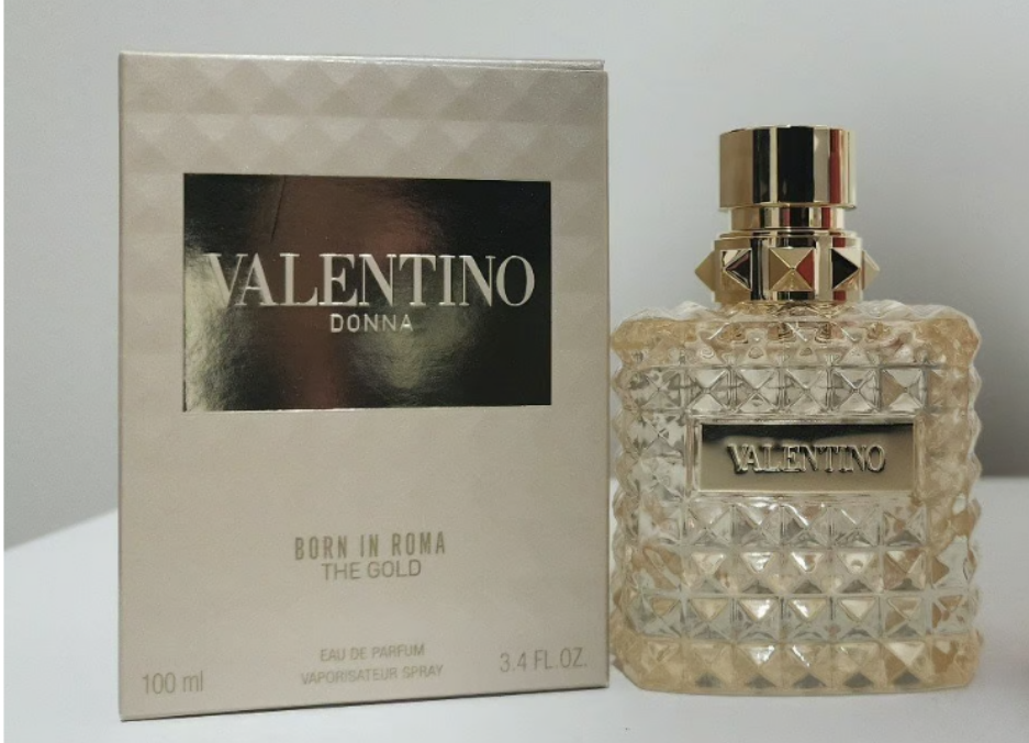 Valentino Born In Roma The Gold EDP 100mL 3.4oz Women Perfume Luxury Fragrance New