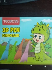 Tecboss 3D Pen Dinosaur Shaped for Kids