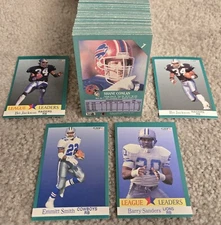 1991 Fleer Football Card Singles - Complete Your Set 1-250