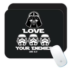Gift Mousepad : Love Your Enemies Christian God Evangelical Religious Gospel