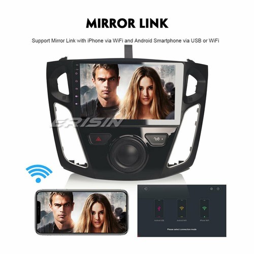8-Kern Android 9.0 Autoradio GPS für Ford Focus DAB+ WiFi TPMS 4G Canbus SWC DVR - Bild 6 von 12