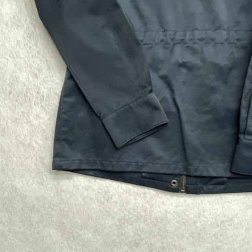 Simply Vera Wang Army Blue Jacket Size Medium Belted Girly Military Full Zip - Picture 10 of 16