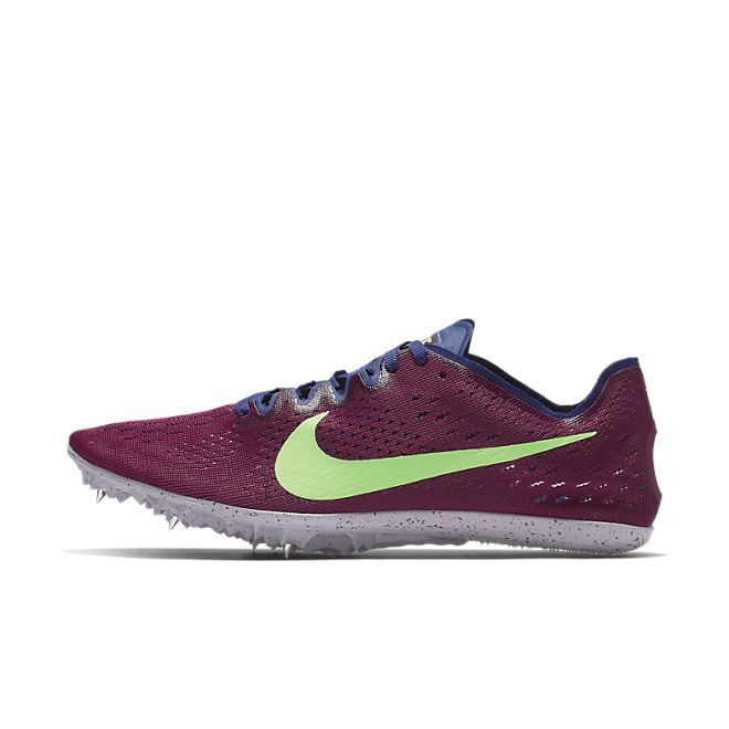 Nike Zoom Victory 3 Track Spikes Bordeaux Volt Men\'s Size 13 835997-600 Nike Zoom Victory 3 Track Spikes Bordeaux Volt Men main image 4