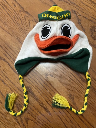 Oregon Ducks Beanie Knit Hat The Duck 