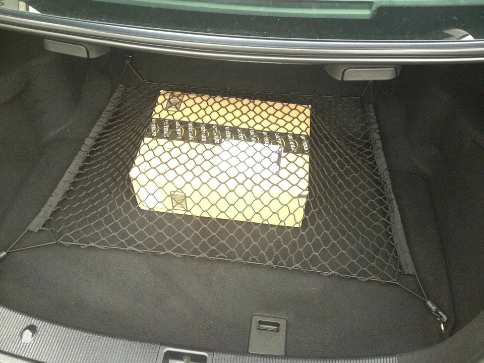 Red de carga estilo piso maletero trasero para MERCEDES-Benz Clase C 2008-2024 totalmente nueva Foto 2 de 4