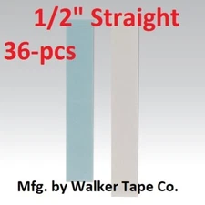 Lace Front Support Tape by Walker Tape Co. 1/2" straight 1-pk = 36 pcs