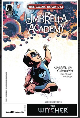 Umbrella Academy free comic book day issue FCBD 2023 NEW Gerard Way  Witcher
