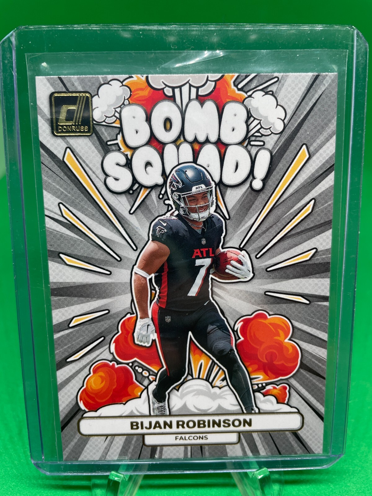 2023 Panini Donruss Bomb Squad Rookie Bijan Robinson Atlanta Falcons #BS-25