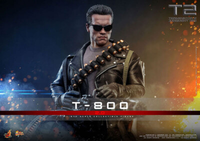 PSL HOT TOYS Movie Masterpiece Terminator 2 1/6 Scale Figure T-800