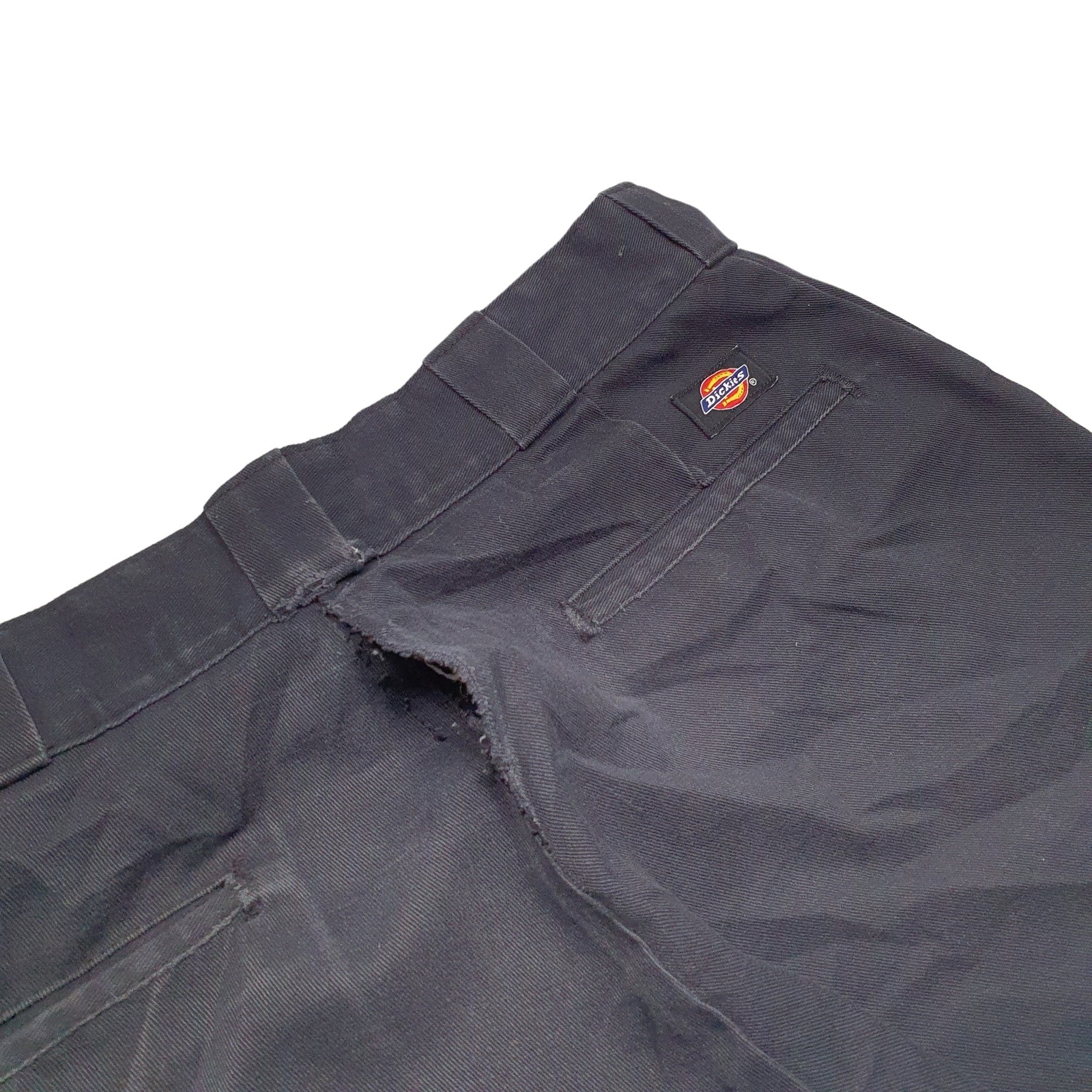 DICKIES Chino Trousers Cotton Black Mens W31 L31 image 4