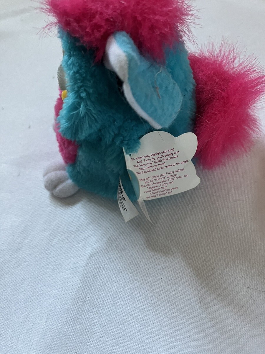 Original Vintage 1990 Furby Babies, Model No 70-940 Blue