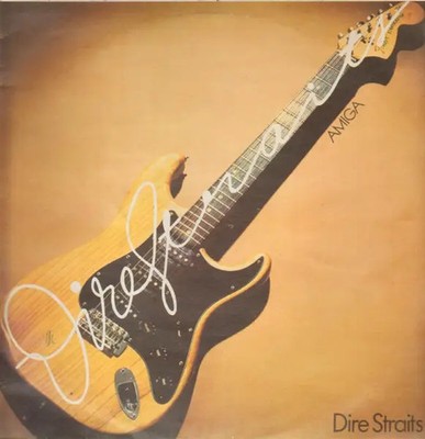 Dire Straits Amiga Edition RED LABEL NEAR MINT Amiga Vinyl LP