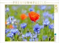 Calvendo Puzzle Mohn Und Kornblumen. Landschaft Im Havelland. | 1000 Teile Lege-