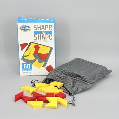 Think Fun Shape to Shape Creative Pattern Puzzle 14 Pieces 60 Patterns