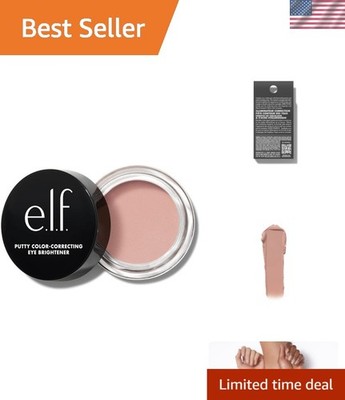 Luxury Under-Eye Brightener with Color-Correcting Peach Hues for Fair Skin
