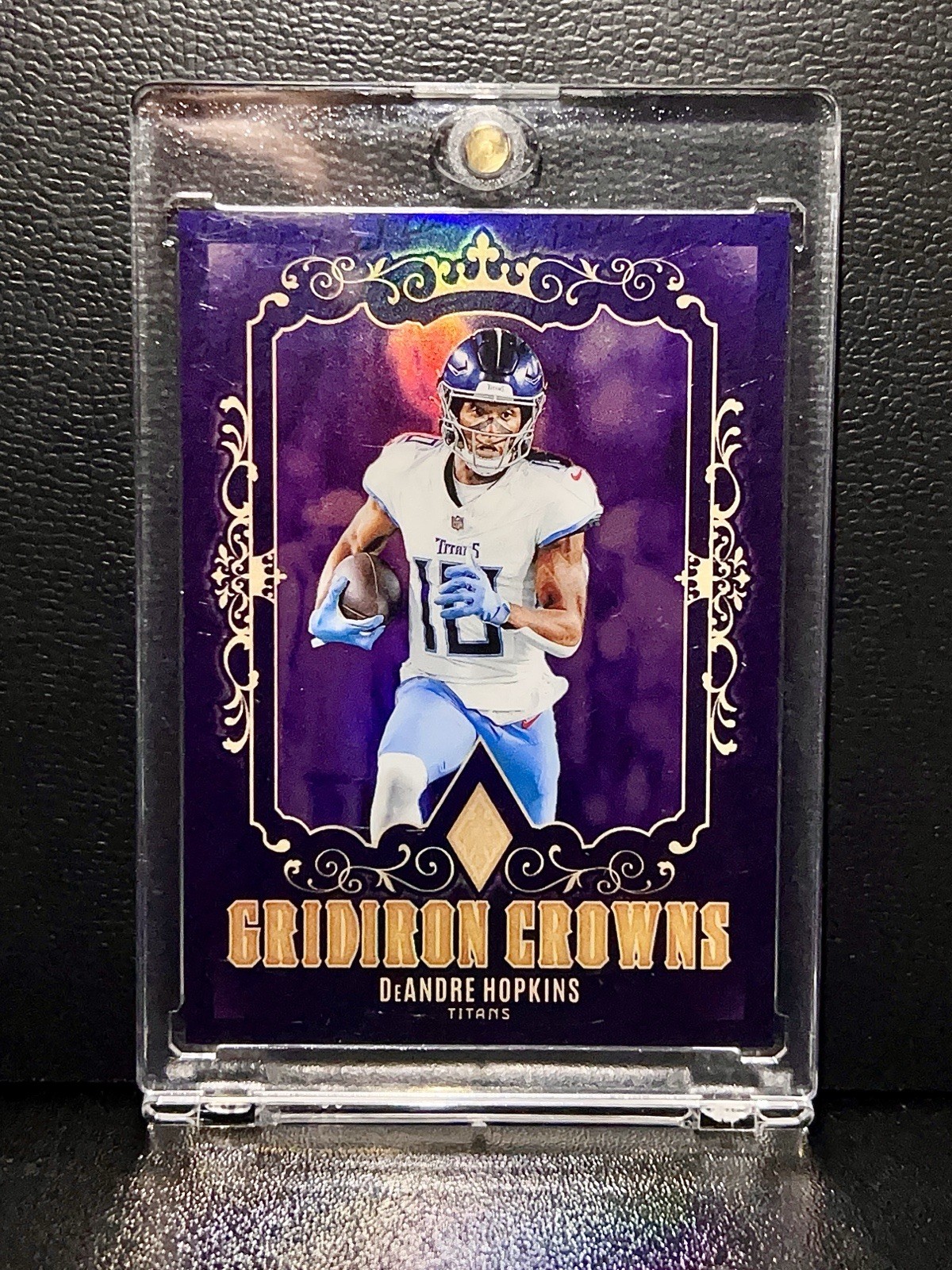 DeAndre Hopkins 2024 Phoenix Football Gridiron Crowns Case Hit Titans With Mag