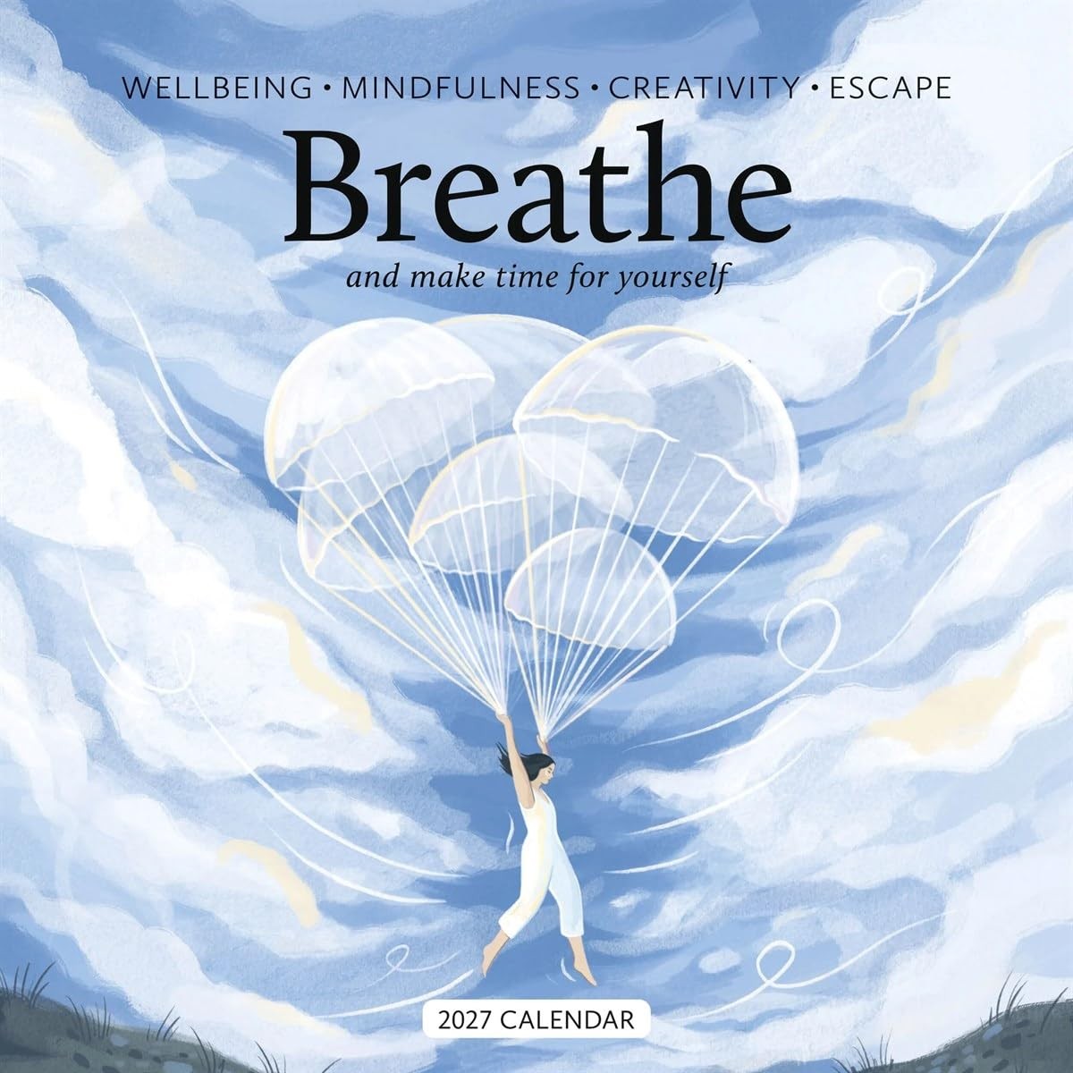 Breathe Calendar 2027, Wall Calendars, Month To View, Lifestyle, Gift - Image 2