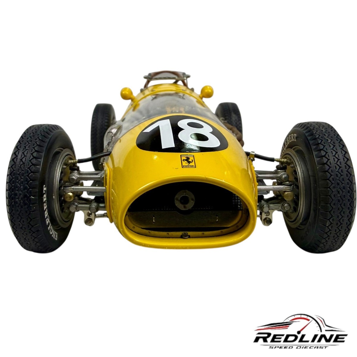 🇮🇹Exoto 1953 Berlin Ferrari 500 F2 Ecurie Francorchamps Yellow
