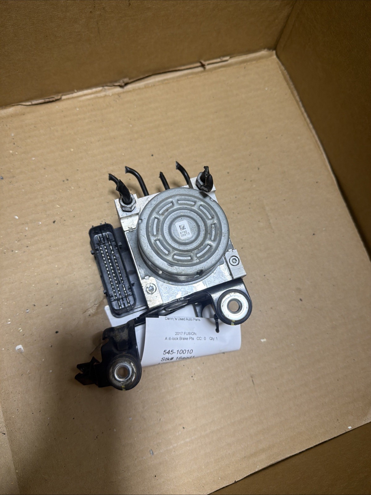 2017-2018 Ford Fusion Anti-Lock Brake Pump OEM HG9C2B373AH