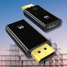 4K Display Port to HDMI Male Female Adapter Converter DisplayPort DP to HDMI