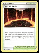 magma basin pokemon card price - – 185/172 144/172 / Uncommon Card Type / HP / Stage Magma Basin - SWSH09: Brilliant