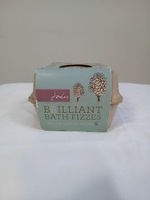 Joules Brilliant Bath Fizzers in Egg Box Set Of 4 Gift Set Present 