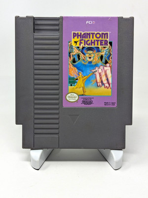 Phantom Fighter Nintendo NES 1990 Authentic Action Game Loose Cartridge Tested