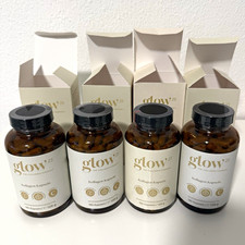 glow25 Kollagen Kapseln 180 Stk Haut & Nägel mit Hyaluron + Vitamin C