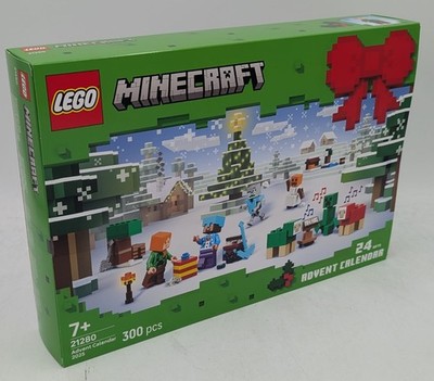 LEGO 21280 Minecraft Advent Calendar 2025 Alex Steve a Creeper Zombie NEW