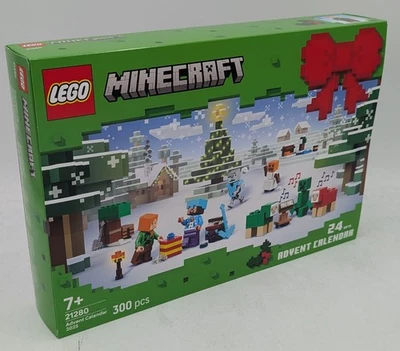 LEGO 21280 Minecraft Adventskalender 2025 Alex Steve ein Creeper Zombie NEU - Bild 1 von 4