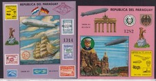 PARAGUAY 1977 Intern. Luftpostausstellung „LUPOSTA 77“, Berlin - Erste Zeppelin